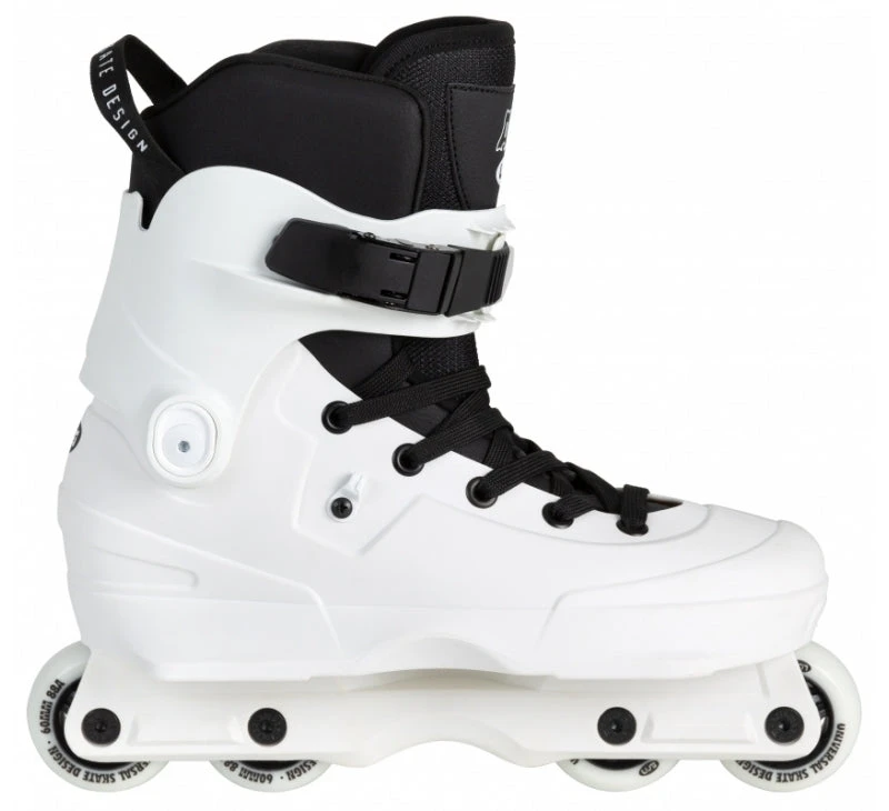 USD Aeon Team 60 White Aggressive Skates - Image 2