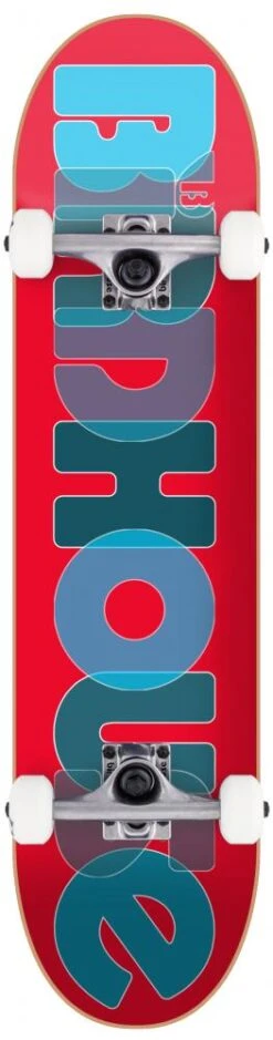 Birdhouse Stage 1 Opacity Logo 2 Red Complete Skateboard - 8.0"