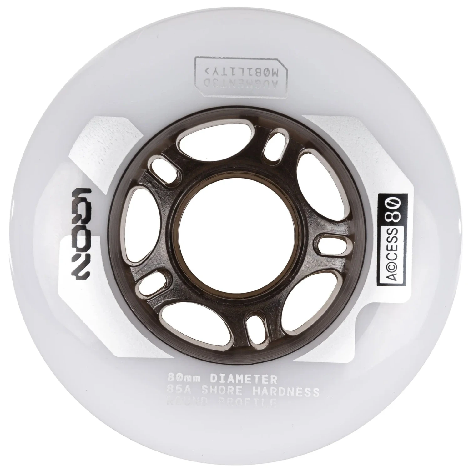 Iqon Access Natural Wheels 80mm 85a - Set Of 4
