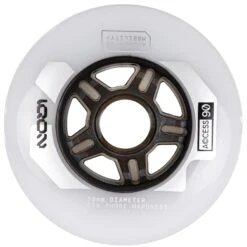 Iqon Access Natural Wheels 90mm 85a - Set Of 4