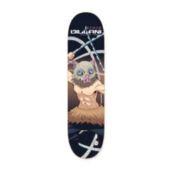 Primitive X Demon Slayer Villani Inosuke Deck - 8.5"