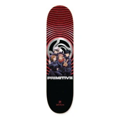 Primitive X Jujutsu Kaisen United Team Skateboard Deck - 8.0"