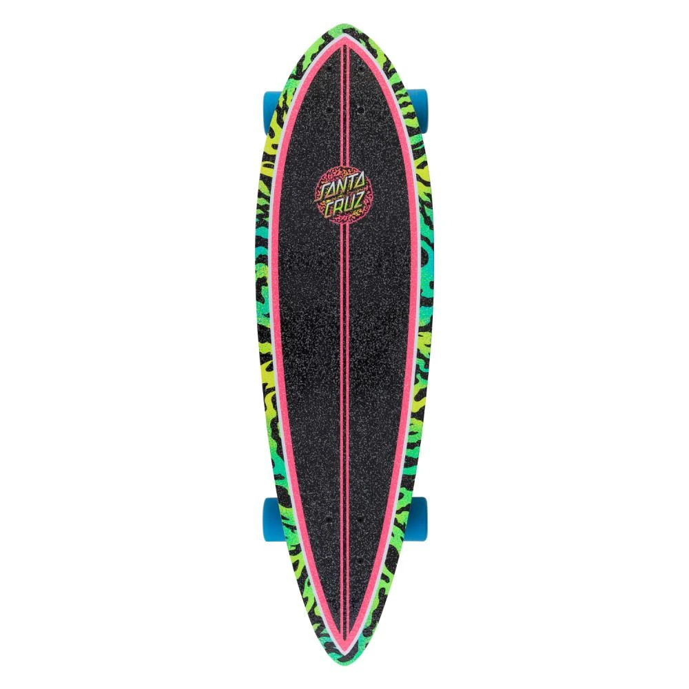 Santa Cruzer Obscure Dot Pintail Longboard - 33" - Image 2