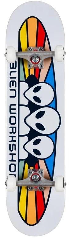 Alien-Workshop Alien Workshop Spectrum White Skateboard - 8.0"