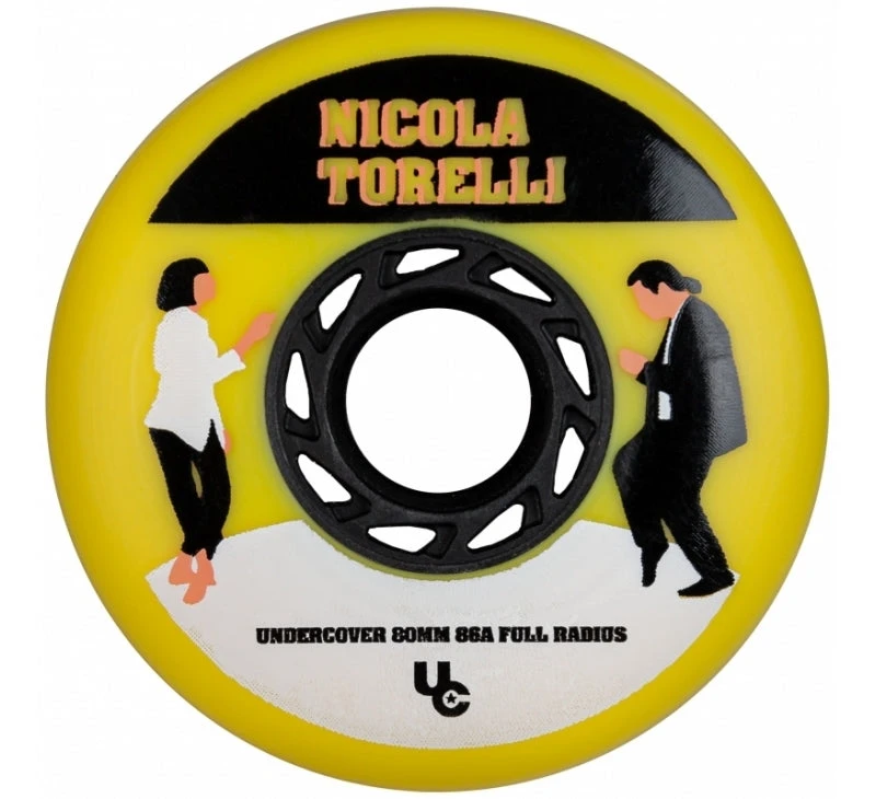 Undercover Nicola Torelli Movie Wheels Full Radius 80mm 86a - Set Of 4