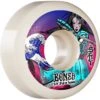 Bones Pro SPF Sky Brown Warrior P5 Sidecut White Skateboard Wheels - 56mm 84B