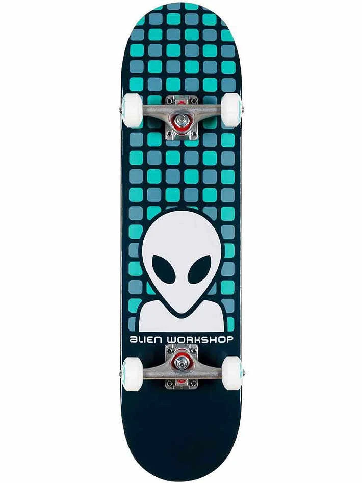 Alien-Workshop Alien Workshop Matrix Blue Skateboard - 7.75"