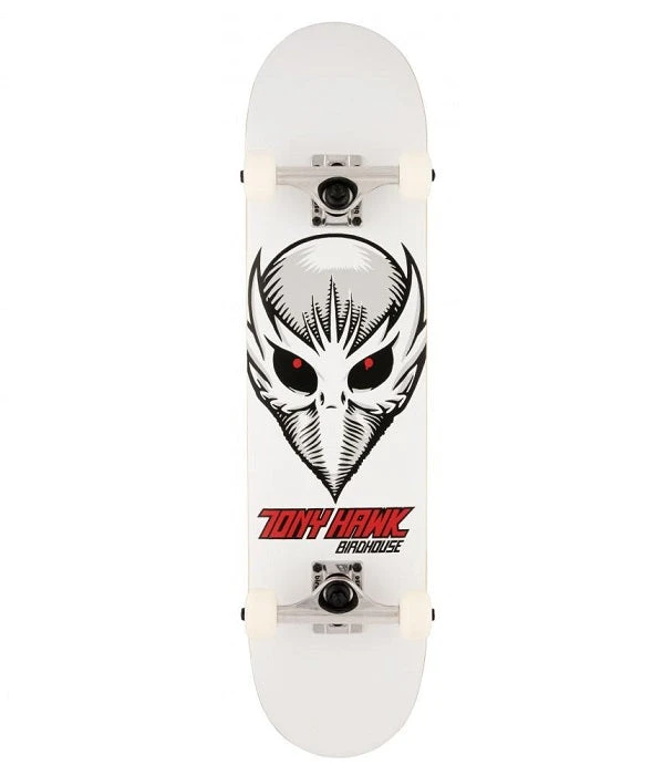 Birdhouse Stage 1 Birdman Head White Skateboard - 7.5"