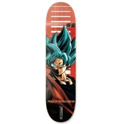 Dragon Ball Super X Primitive Skate Rodriguez Goku Skateboard Deck - 8.0"