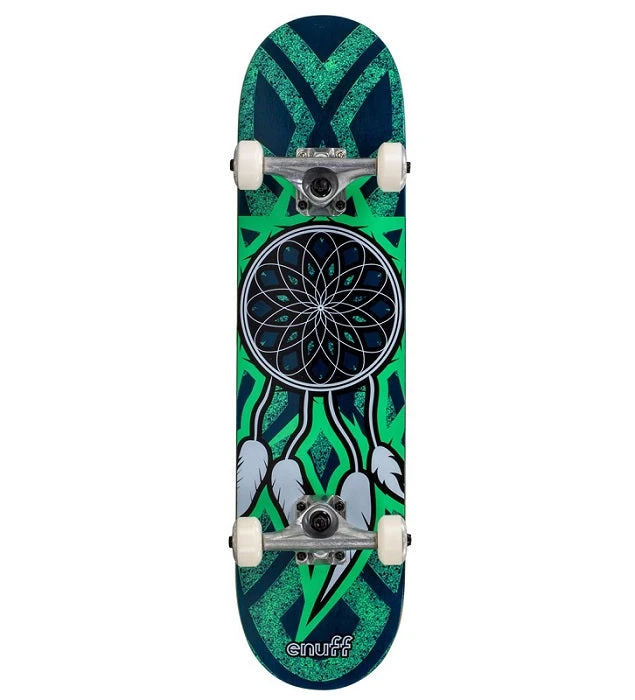 Enuff Dreamcatcher Mini Skateboard - Blue/Teal 7.25"