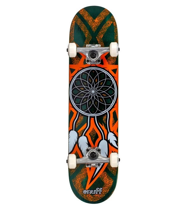 Enuff Dreamcatcher Mini Skateboard - Teal/Orange 7.25"