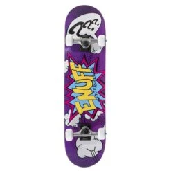 Enuff Pow Mini Skateboard - Purple 7.25