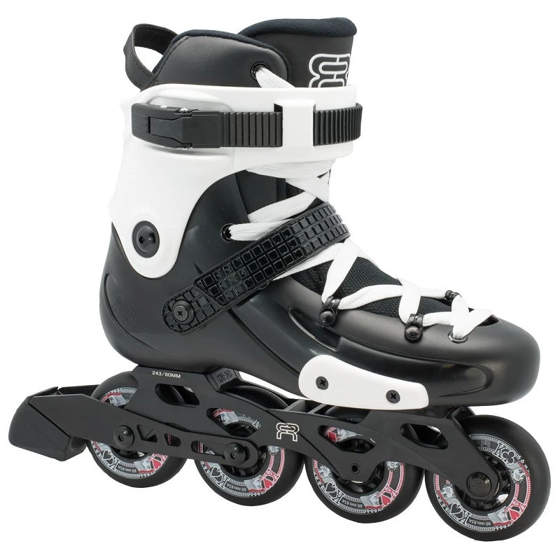 FR Skates FRW 80 Inline Skates - Black/White