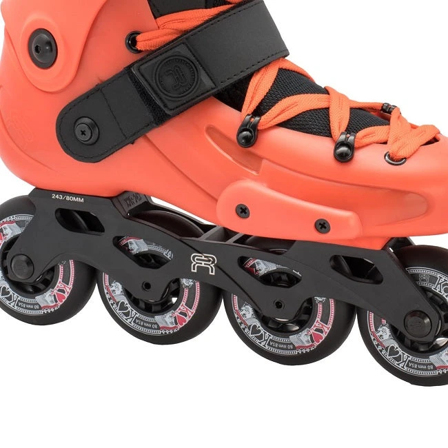 FR Skates FRX 80 Inline Skates - Orange - Image 2