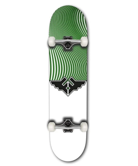 Fracture Wings V4 Green Skateboard - 7.75"
