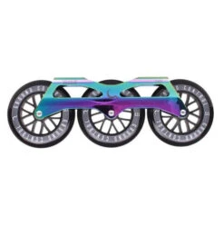 Ground Control Tri Skate Frame V2 125mm Complete Setup - Oil Slick