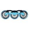 Ground Control Tri Skate Frame V3 125mm Complete Setup - Turquoise