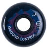 Ground Control Turbulence Black Wheels 64mm 90a - Set Of Four