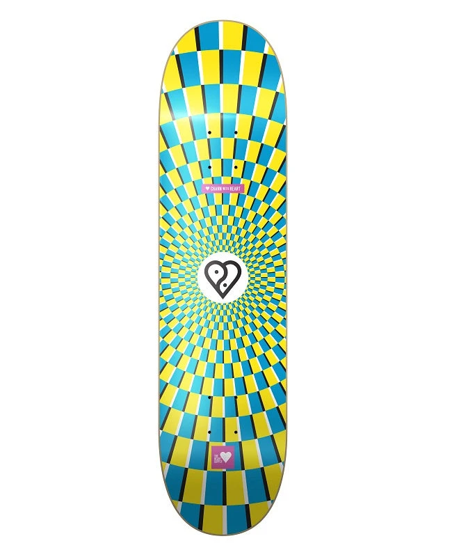 Heart Supply Chris Chann Illusion Embossed Pro Model Deck - 8.0"