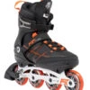 K2 Fit 80 Alu Mens Inline Skates - Black/Red