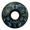 Kaltik Face Black Wheels 59mm 90a - Set Of 4