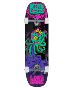 Mindless Octopuke Purple Cruiser Skateboard - 8.75"