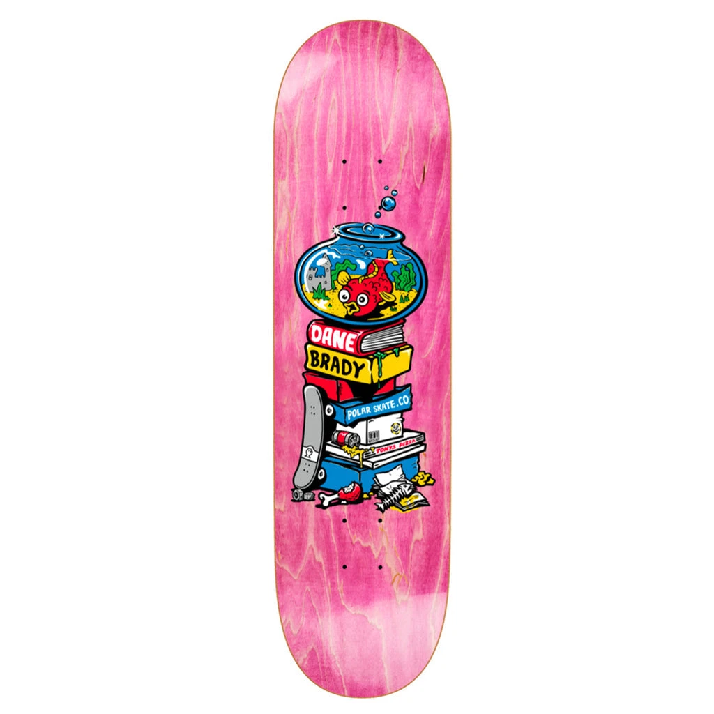 Polar Dane Brady Fish Bowl Skateboard Deck - 8.25"