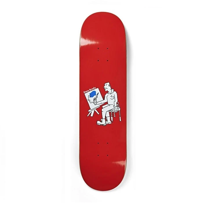Polar Dane Brady Painter Red Deck - 8.0"