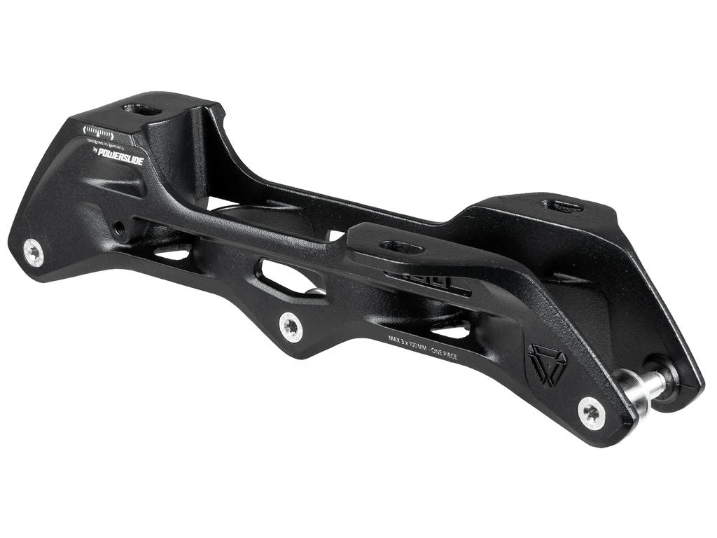 Powerslide Elite Casted AL Frames 231mm 3 X100 - Black - Image 2