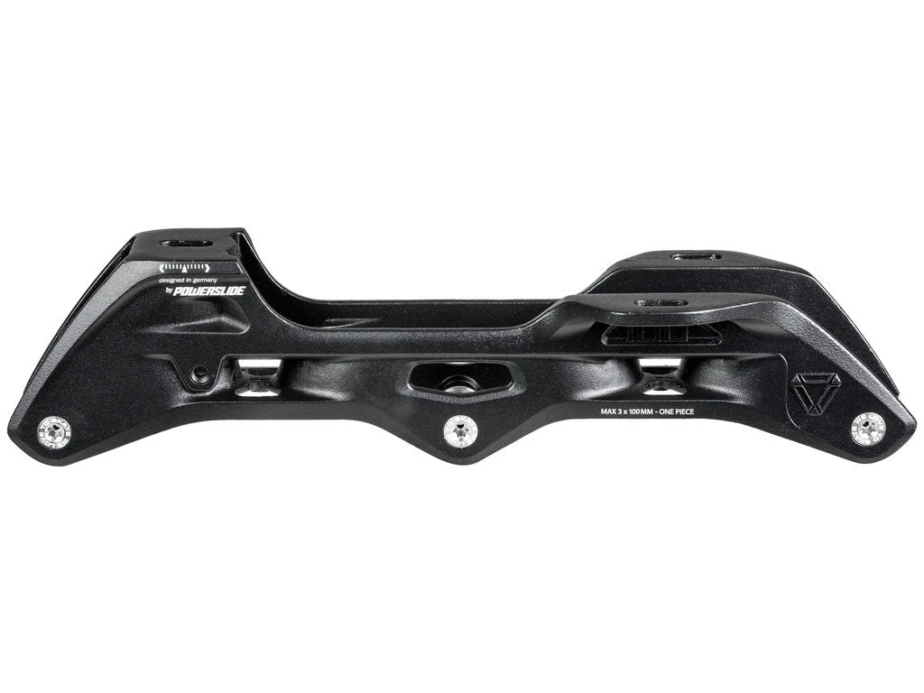 Powerslide Elite Casted AL Frames 231mm 3 X100 - Black