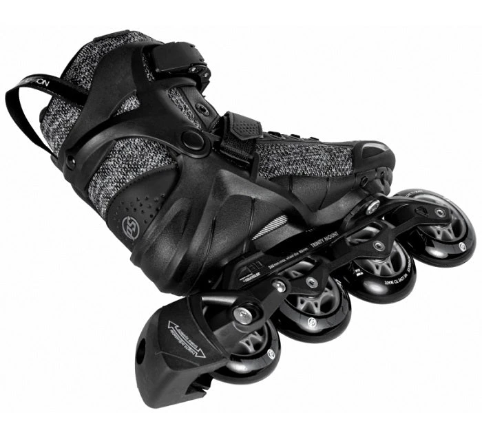 Powerslide Radon Trinity 80 Inline Skates - Black/White - Image 2