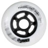Powerslide Spinner White Wheels 90mm 88a - Set Of 8