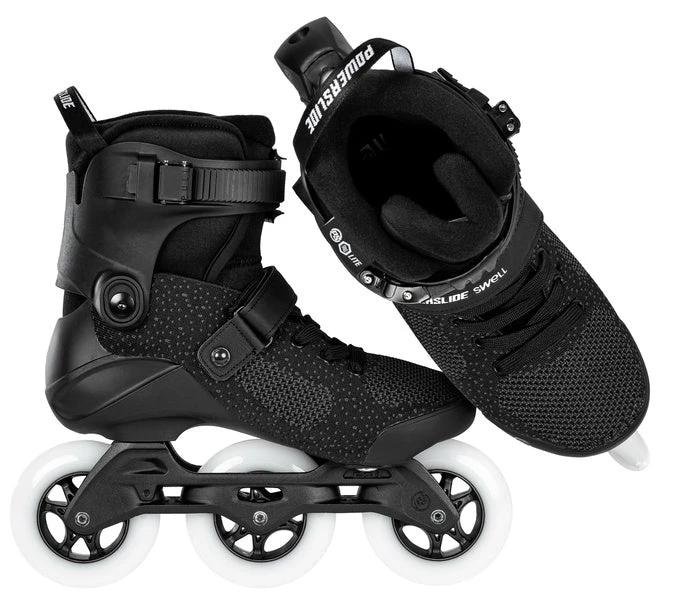 Powerslide Swell Lite Black 100 Skates - Image 2