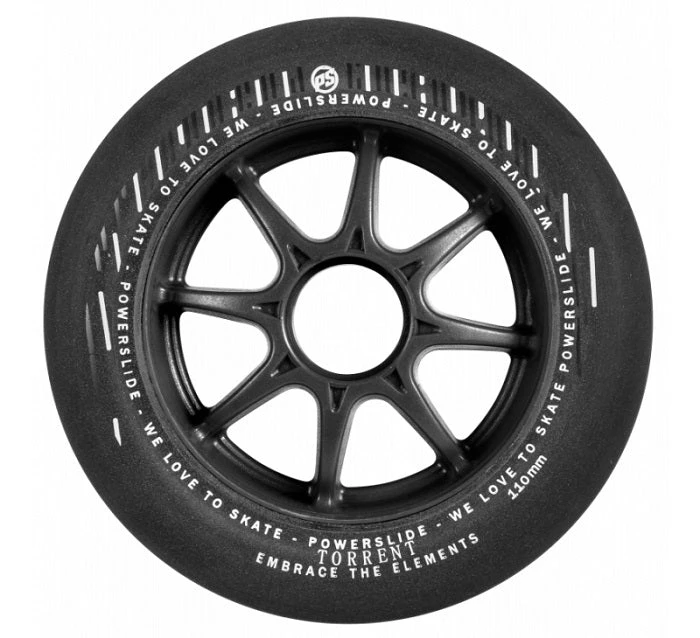 Powerslide Torrent 110mm 84a Wet Weather Wheels - Set Of 6