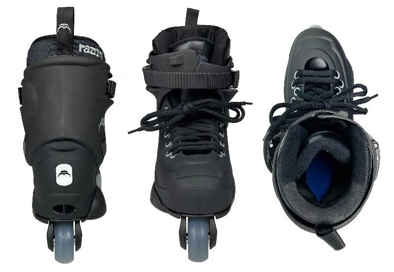 Razors Genesys LE Skates - Black/Grey - Image 2