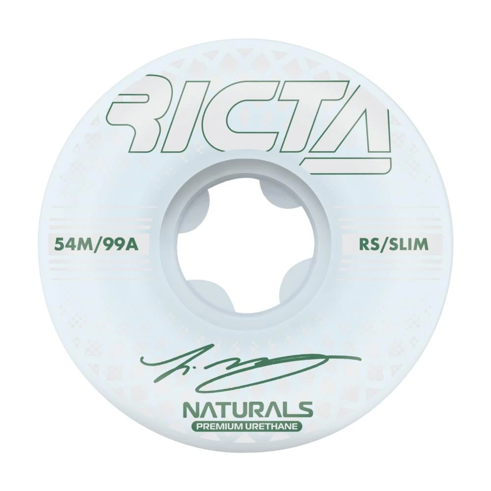 Ricta McCoy Reflective Naturals Slim Skateboard Wheels - 54mm 99a