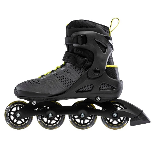 Rollerblade Macroblade 80 Inline Skates - Black/Lime - Image 2