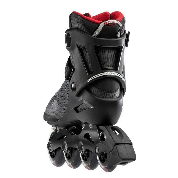 Rollerblade Spark 84 Inline Skates - Dark Grey/Red - Image 2