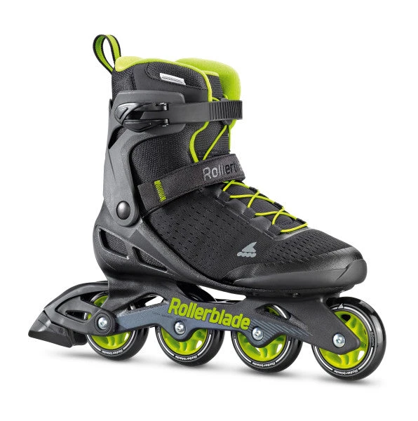 Rollerblade Zetrablade Elite Skates - Black/Lime