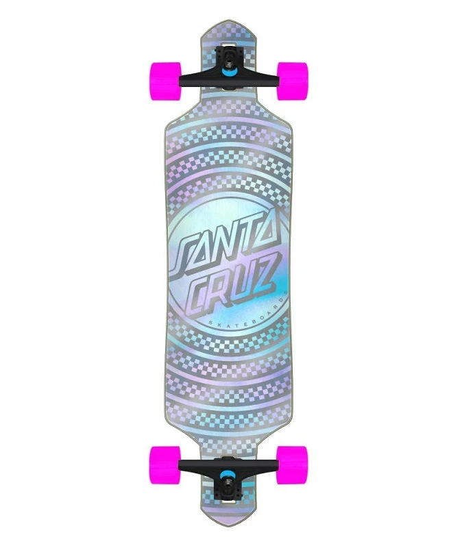 Santa Cruz Prismatic Dot Drop Thru Longboard - 36"