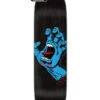 Santa Cruz Screaming Hand Black Skateboard Deck - 8.60"