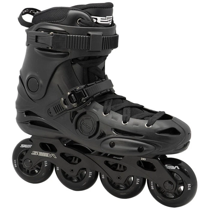 Seba E3 80 Premium Inline Skates - Black
