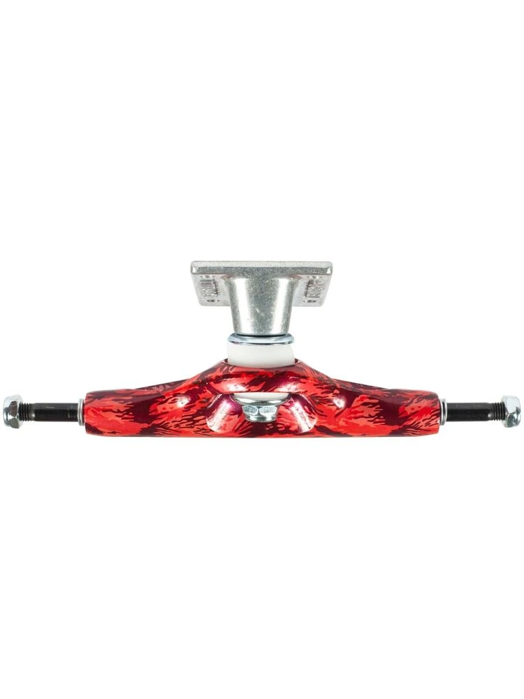 Tensor Aluminium Camo Red/Raw Skateboard Trucks - 5.25 - Image 2