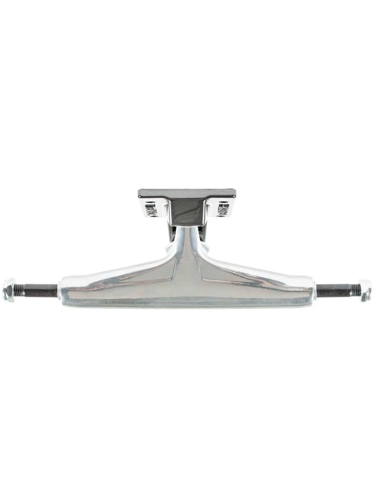 Tensor Mag Light Glossy White Gold/Gunmetal Skateboard Trucks - 5.25
