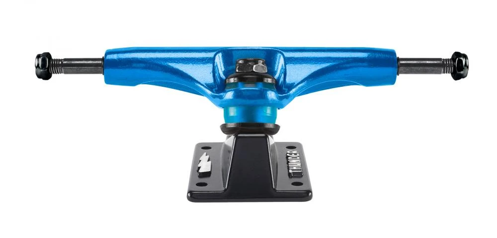 Thunder H Lights Metallic Script Blue Skateboard Trucks - 149 - Image 2