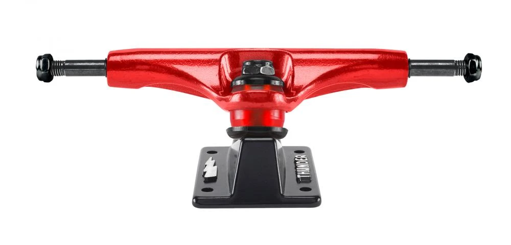 Thunder H Lights Metallic Script Red Skateboard Trucks - 148 - Image 2
