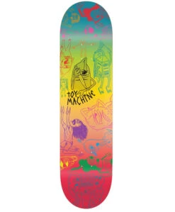 Toy Machine Characters II Skateboard Deck - 8.0"