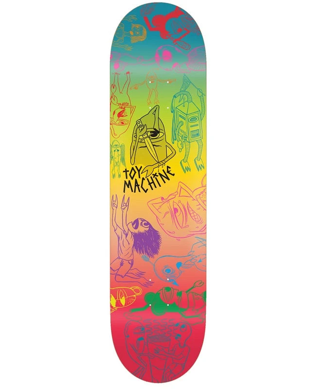 Toy Machine Characters II Skateboard Deck - 8.0"