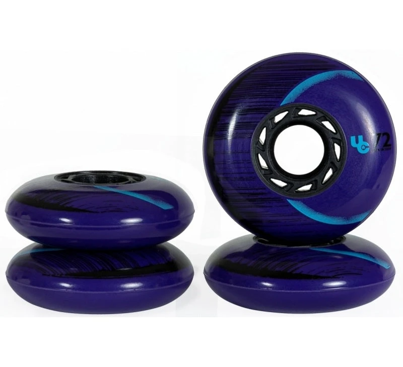 Undercover Cosmic Eclipse Wheels Bullet Radius 72mm 86a - Set Of 4 - Image 3